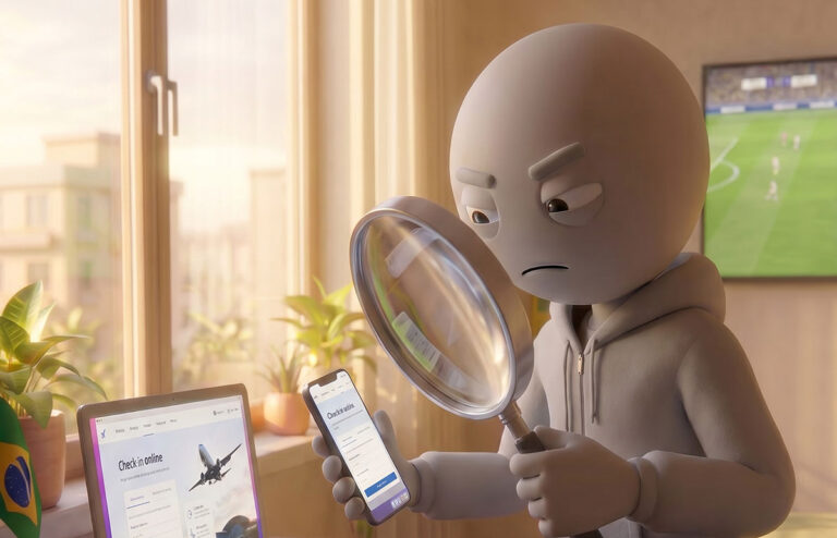 "Antonio", protagonista de la campaña contra el fraude en la compra de tiquetes aéreos de IATA y ALTA.