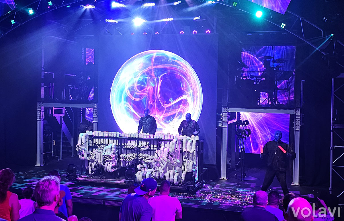 Show de Blue Man Group en Orlando. Show de Blue Man Group en Orlando.