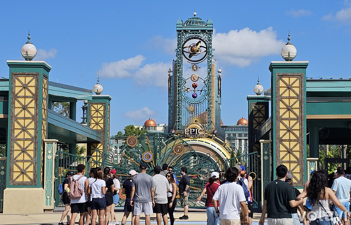 Ingreso a Epic Universe, el parque temático más nuevo y moderno de Orlando. Ingreso a Epic Universe, el parque temático más nuevo y moderno de Orlando.