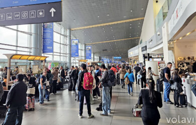 Terminal internacional del Aeropuerto El Dorado de Bogotá.