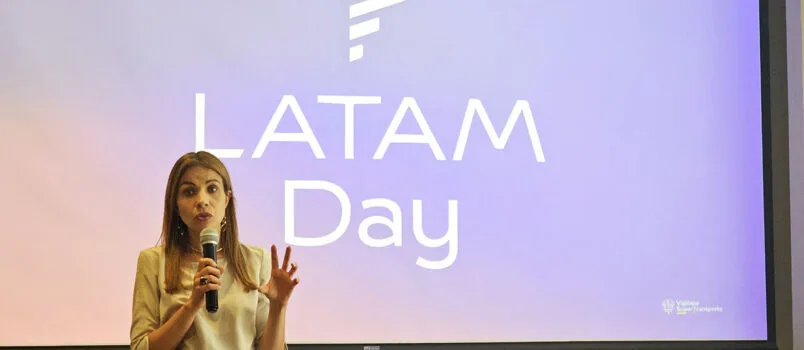 Más pasajeros, oportunidades y retos: el balance semestral de LATAM Colombia Erika Zarante, CEO de LATAM Colombia, durante la presentación del balance del primer semestre de 2026.