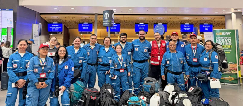 LATAM apoyó emergencia en Venezuela con vuelos humanitarios y vuelos para pasajeros Transporte de rescatistas a Venezuela desde Colombia con LATAM Airlines.