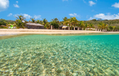 Playa de Crocus Bay en Anguilla.
