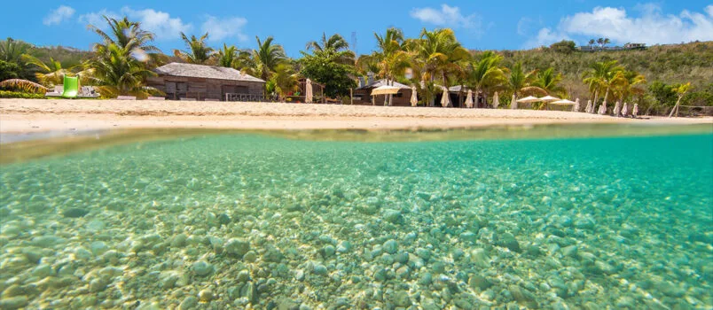 Playa de Crocus Bay en Anguilla.