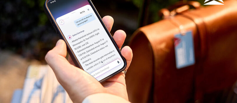Delta Concierge ya está disponible para todos los socios SkyMiles Delta Concierge en la aplicación móvil de Delta Air Lines.