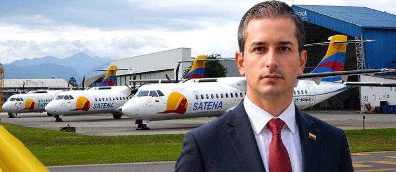 Mateo Arjona asume la Presidencia de Satena: cambio histórico en su liderazgo Mateo Arjona, nuevo presidente de Satena.