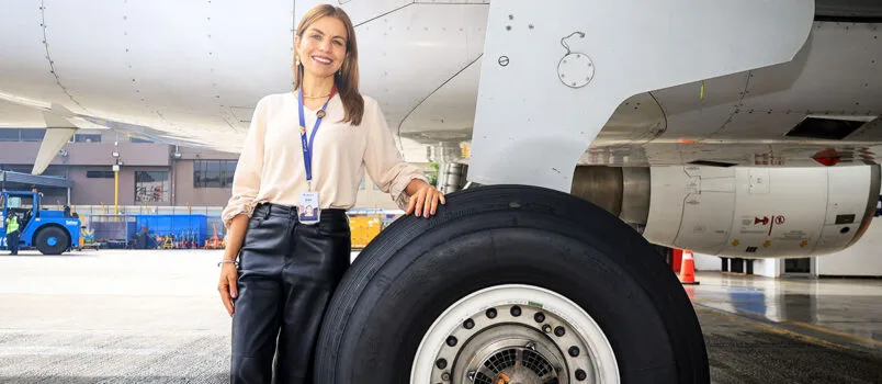 Medellín concentra el 24% de la capacidad de LATAM en Colombia Erika Zarante, CEO de LATAM Airlines Colombia.