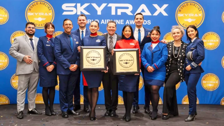 LATAM es elegida como mejor aerolínea de Sudamérica por Skytrax 2026