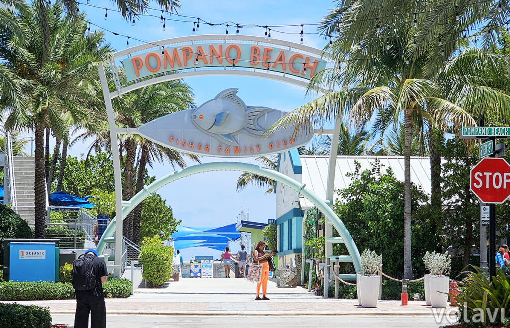 Qué hacer en Pompano Beach: museo, playas y un muelle frente al mar