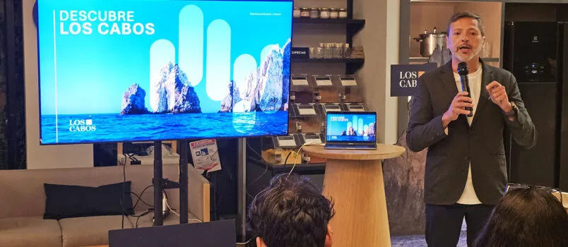 Rodrigo Esponda, director de FITURCA, explica las novedades que tiene Los Cabos para los viajeros.