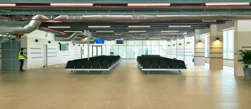 Ernesto Cortissoz estrena salas internacionales y cambia su administración Nuevas salas internacionales del Aeropuerto Ernesto Cortissoz de Barranquilla.