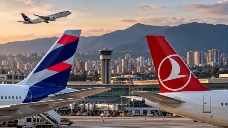 LATAM Airlines y Turkish Airlines amplían su código compartido en Colombia