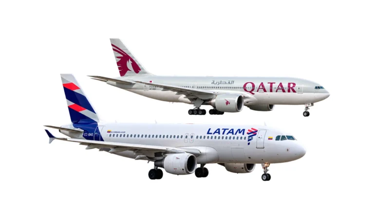 LATAM conectará su red en Colombia con los vuelos de Qatar Airways en Bogotá